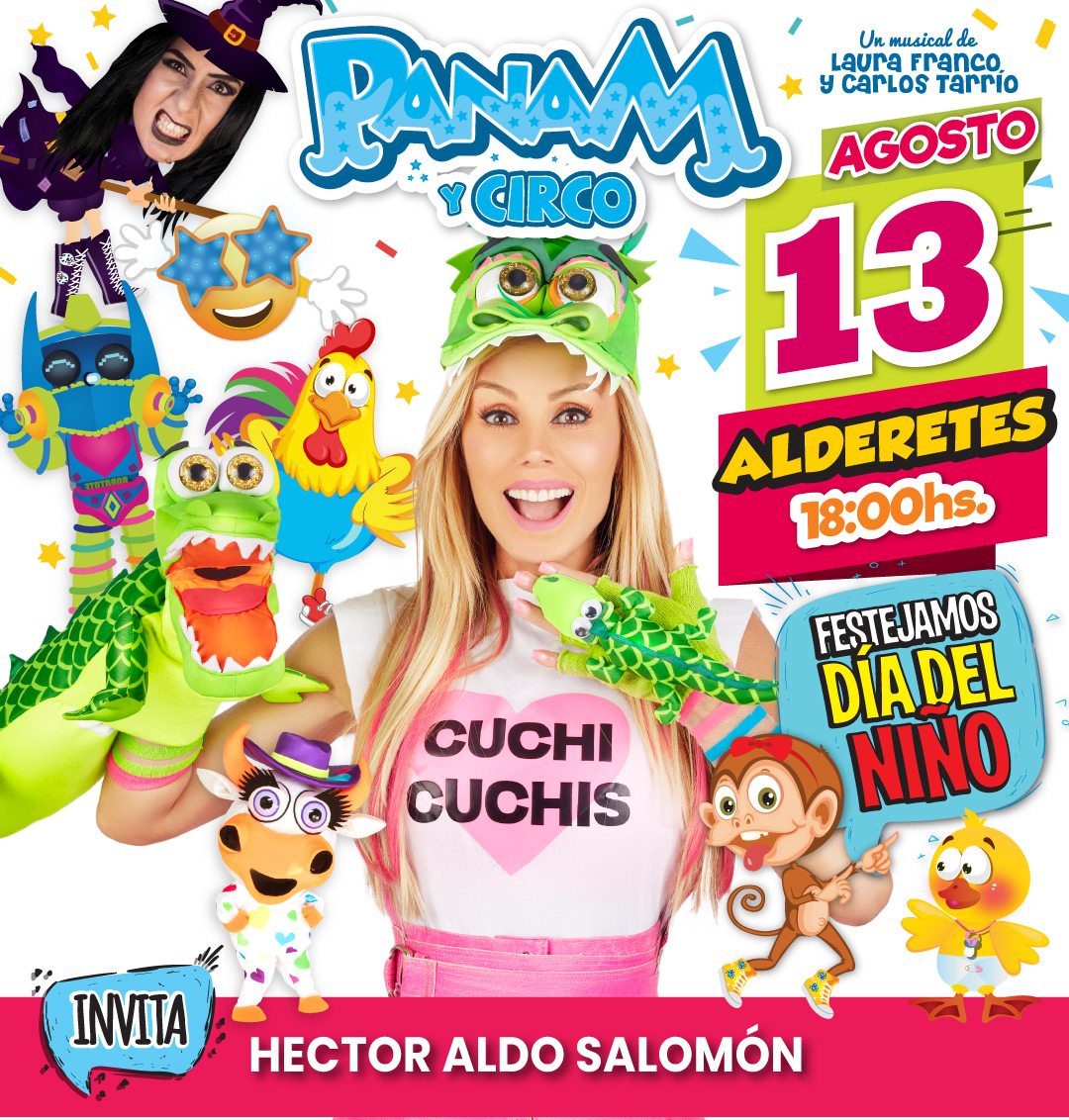 Deleo_Produc's tweet photo. 🎶 Vamos a cantar, bailar y jugar todos junto a un gran elenco 🎪
.
📅 SAB 13 de AGOSTO
⏰ 18:00 Hs
📍Polideportivo Monseñor Ignacio Herrera
.
#PanamyCirco #Panam #Alderetes #Tucuman https://t.co/srq3lKqvPq