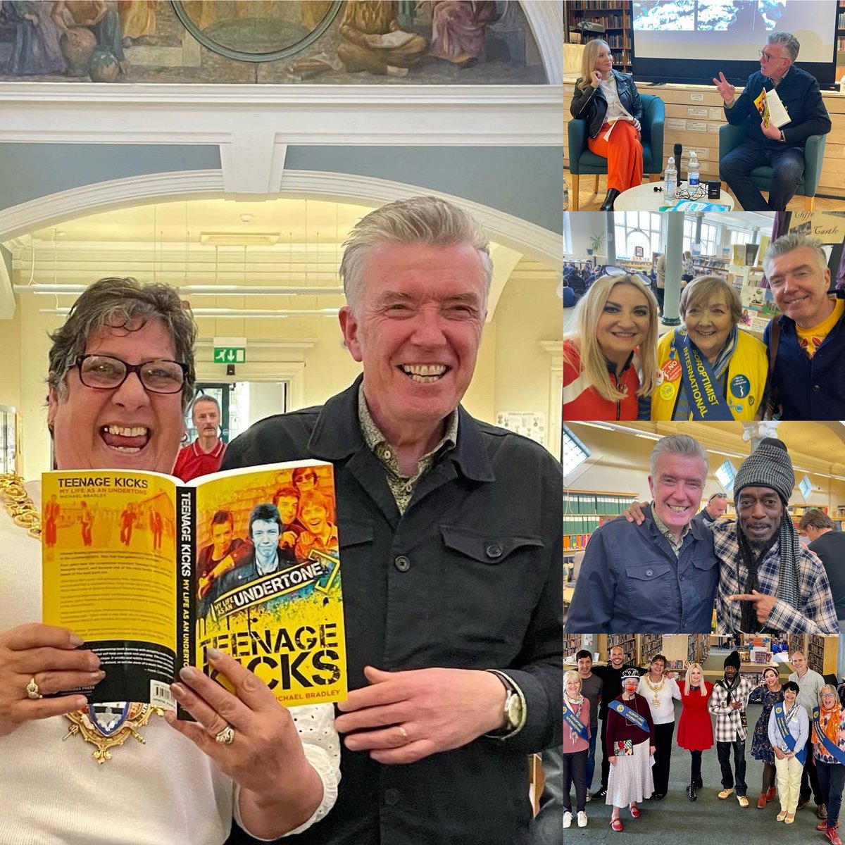 ChristiGabbitas's tweet photo. Happy Birthday @MickeyUndertone Thank you for all your support with @ChildrensLFests We look forward to seeing you in action at #Darwen #Library in #libariesweek Have a fabulous day celebrating.🎶🎉🎂⭐️ #music #teenagekicks https://t.co/YPRExaGxwQ