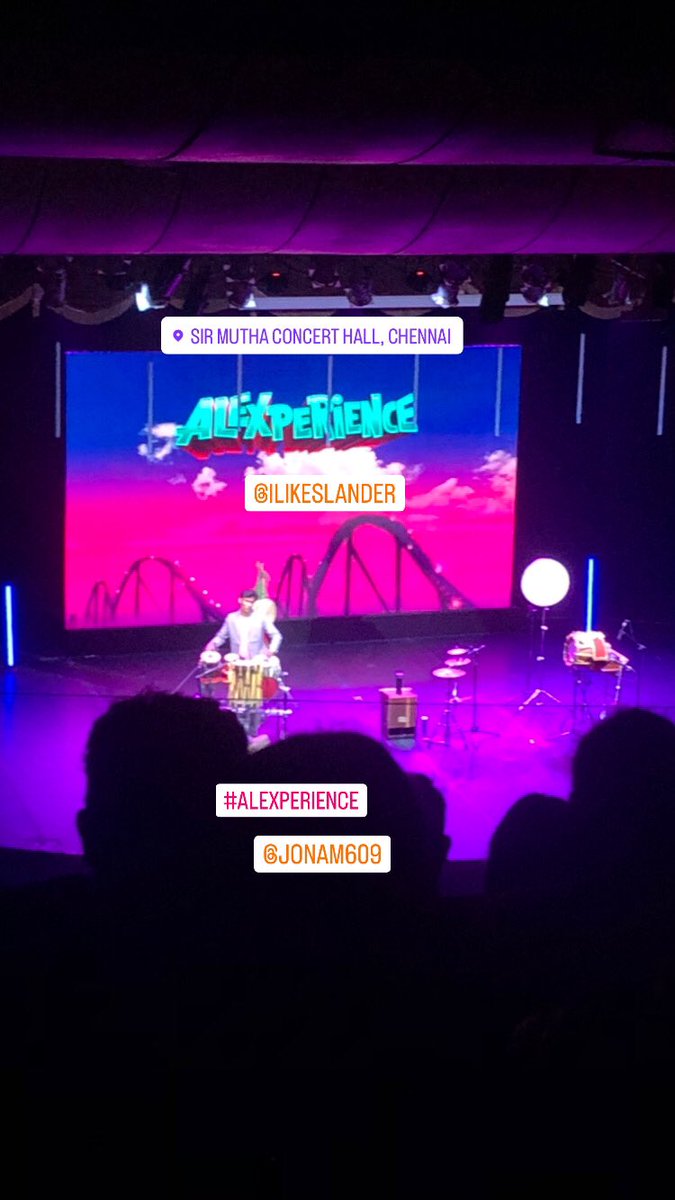 Sound_arya's tweet photo. #alexperience https://t.co/pWCTGe32Y6