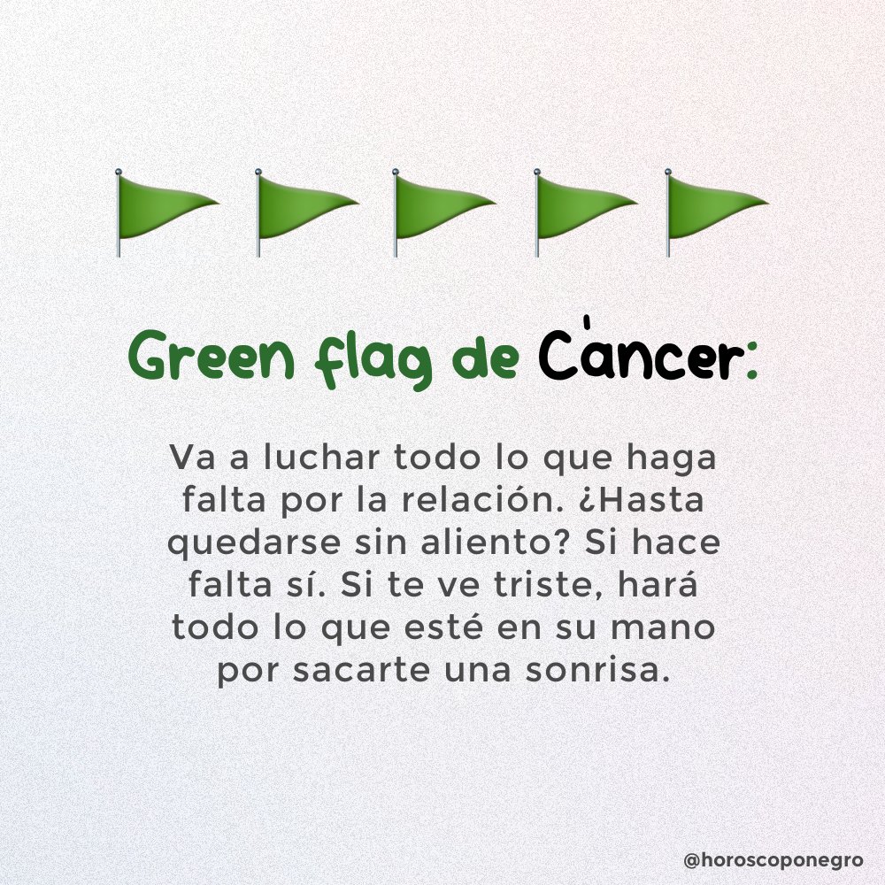 horoscoponegro's tweet photo. Las green flags de los signos del Zodiaco 🖤✨ https://t.co/WOCVv7dERj