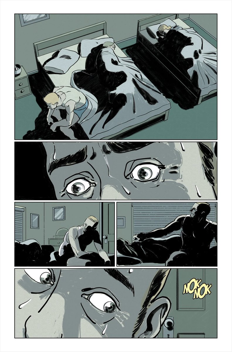 jaimehuxtable's tweet photo. Four pages from our lo-fi supernatural crime series @drowsecomic (with @TragicKlingdom, @FrankVeranoIV, @TaylorEspo &amp; @ElectricDracula) to celebrate this year's #smallpressday! You can read all four chapters to date for FREE over on https://t.co/BExJLiAdyj. Thanks! #SPDBFREVIEW https://t.co/JjVHFTkHkc