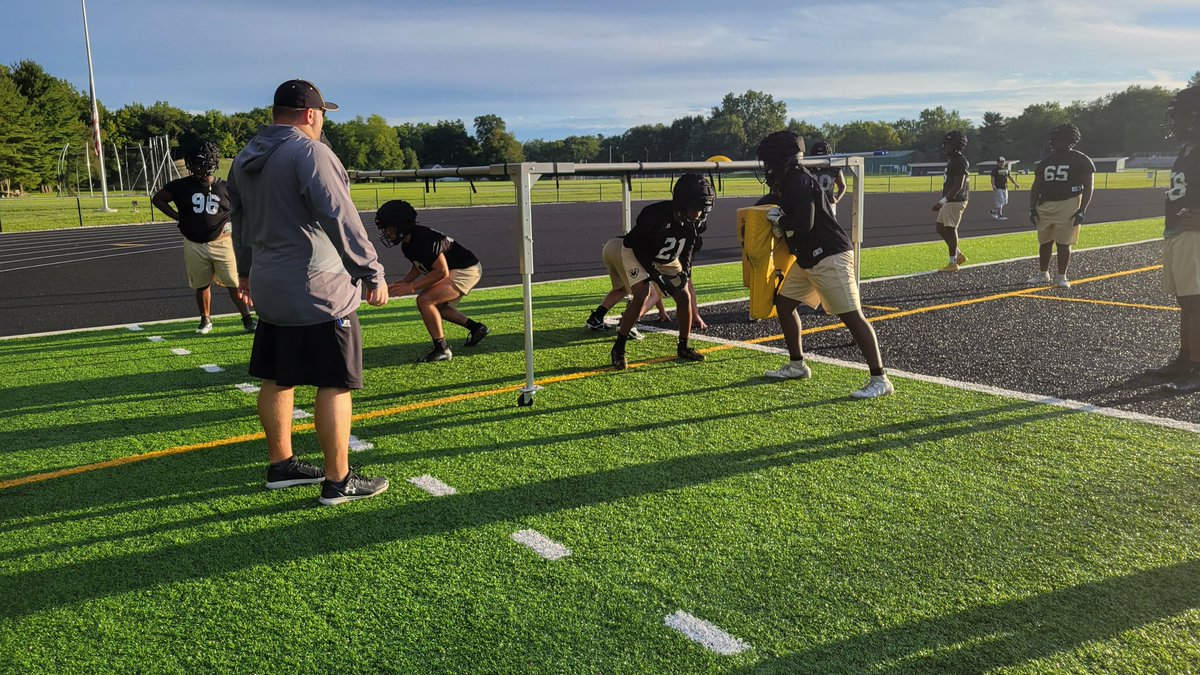 Yesterday was electric, but the pads start popping today 💪 Day 3 on the way! #MUSpartans #MUFootball #SHIELD #fallcamp