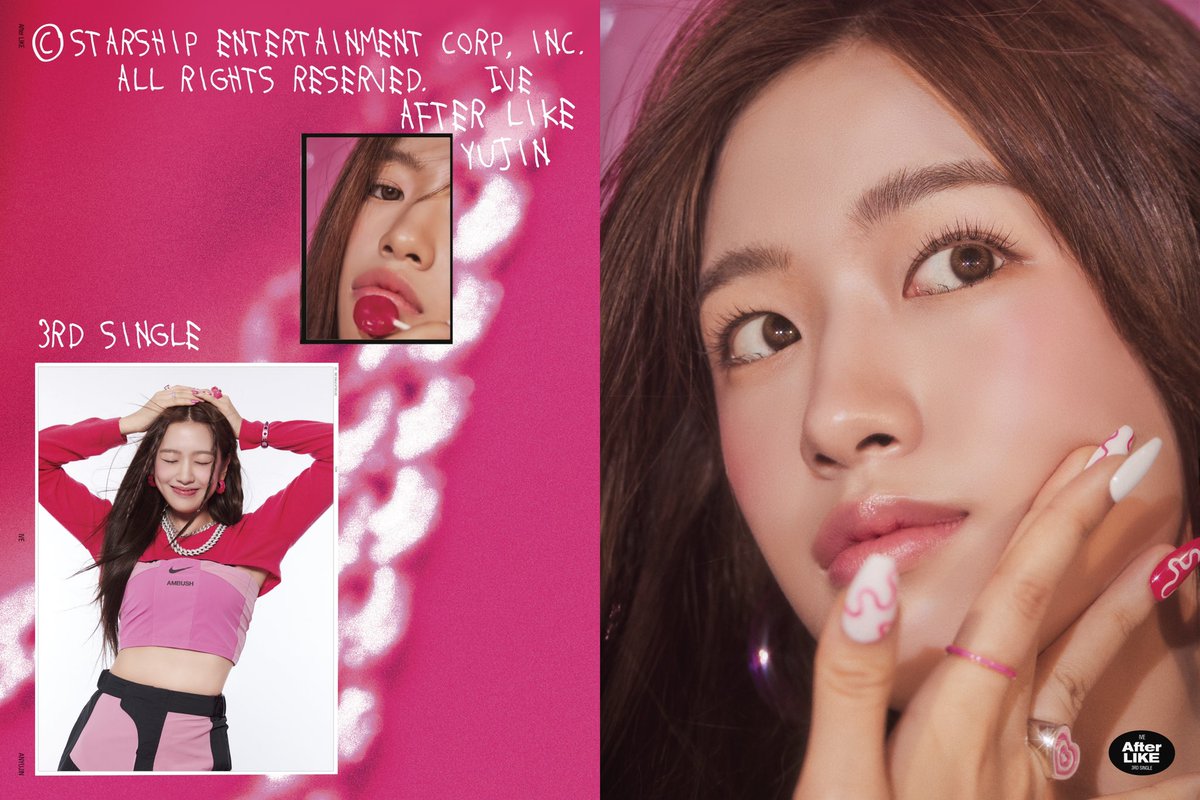 IVEstarship's tweet photo. IVE
3rd SINGLE ALBUM
<After LIKE>

CONCEPT PHOTO
'ANYUJIN'

2022.08.22 MON 6PM (KST)

#IVE #아이브
#ANYUJIN #안유진
#AfterLIKE #애프터라이크 https://t.co/mhZjq3Lj8u