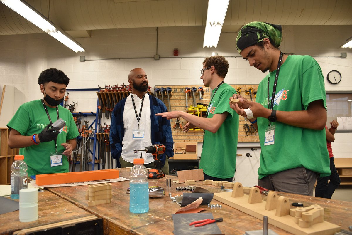 FastenalCompany's tweet photo. Milwaukee’s @gomake48 competition, saw @harleydavidson challenge teams to create interactive ways to play outdoors. Watch the video to get a sense of the action!
https://t.co/NzZd1Riyds
#Make48 #MIAD #HarleyDavidson #Milwaukee #MKE https://t.co/pS1BAdqP5u