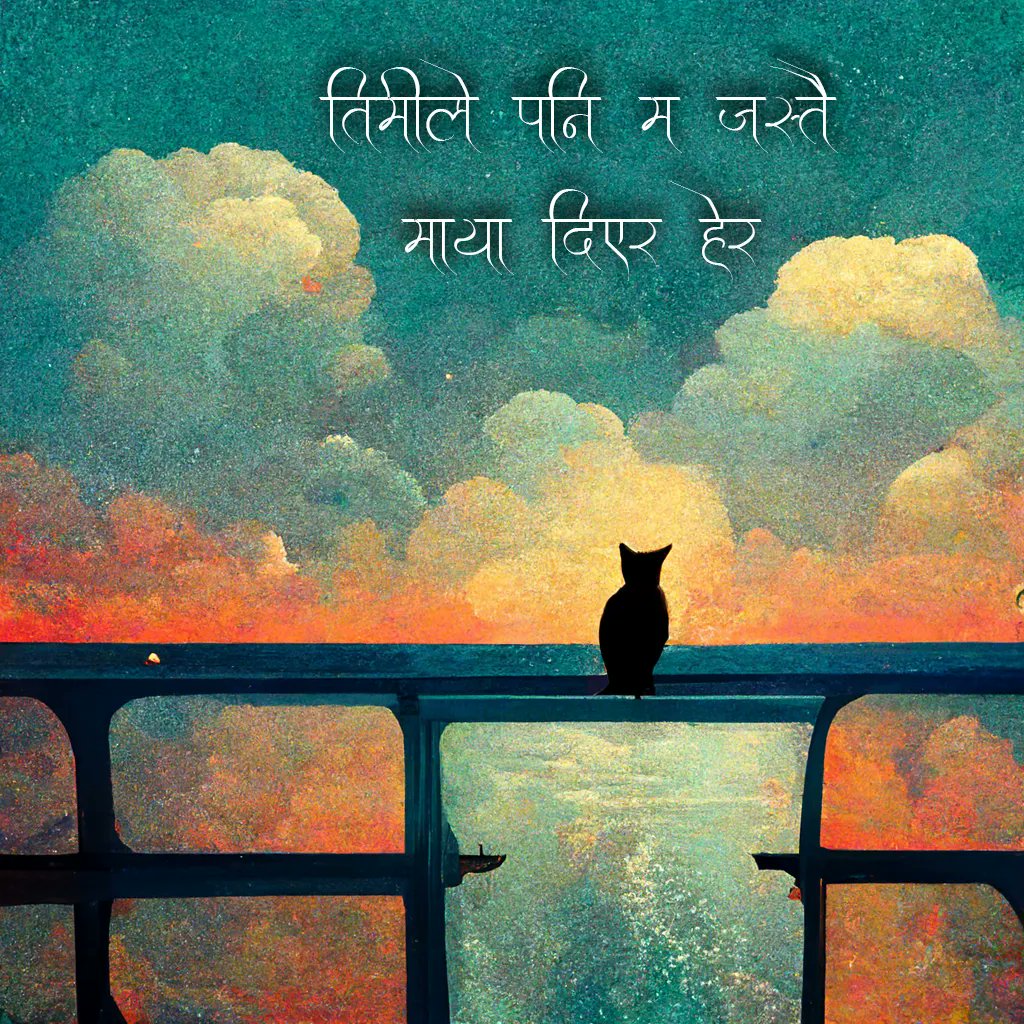 Good day there! 🌻🌻
Follow <a href="/chiyagufff/">चिया गफ</a> for more quotes and stories.
.
<a href="/chiyagufff/">चिया गफ</a>
#chiyaguff #nepal #maya #katha #nepalikatha #nepali
#nepaliquotes #nepaliquote #nepalicommunity
#vichar #pokhara #kathmandu
#visitnepal #nepalicalligraphy #ananda #nepalisongs