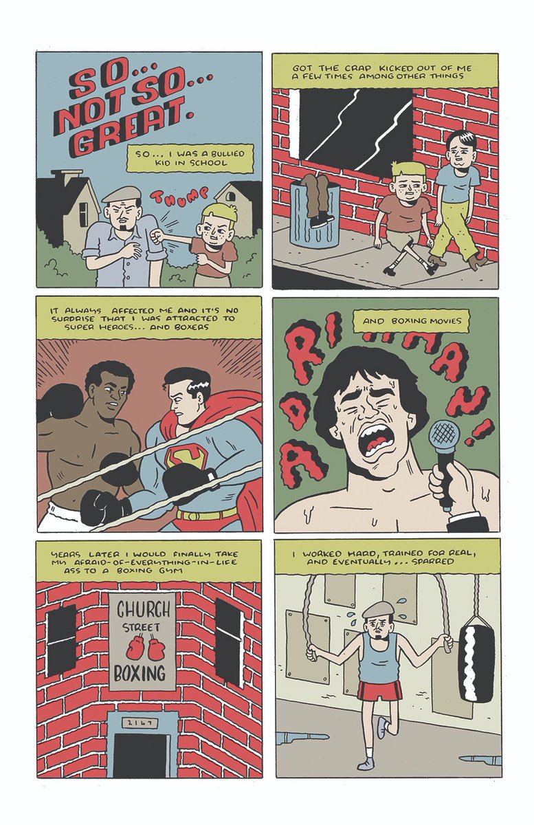 JonathanBaylis's tweet photo. #SPDBFReview @brokenfrontier @AndyWPOliver #SmallPressDay

The year of So Buttons 12 (currently at printers!) is another with UK-connects with a story drawn by English cartoonist @JoshPettinger. Pre-Order: https://t.co/7fp0CIcwzA https://t.co/9Wy9iJPS2M