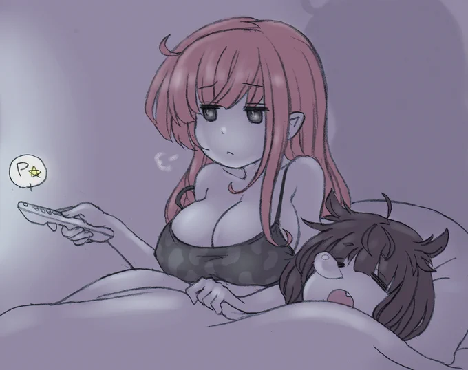 (※『なんとか非常呼集バックレてこのまま寝ちゃえないかなぁ…』と、いう顔) 