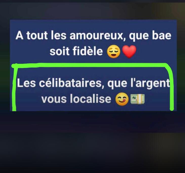 JI_OSOMBA's tweet photo. Nous les célibataires 🥂😅☑️ https://t.co/43Ug2jOfds