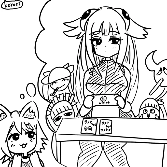 タメpちゃん合同めっさ欲しい😊

#受肉ちゃん #イラスト 