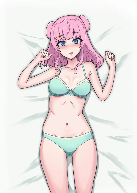 オリキャラの下着イラスト 