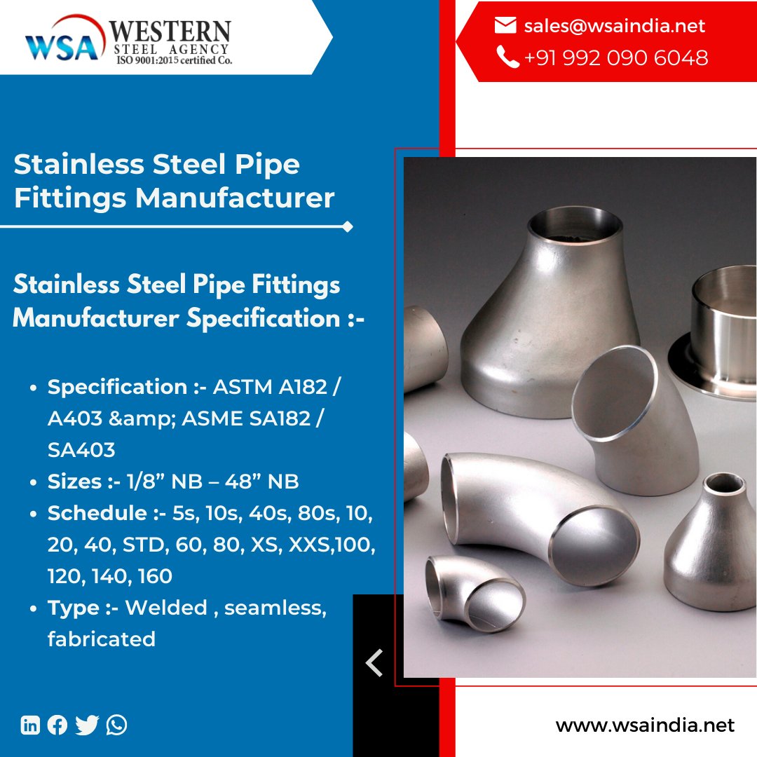 Western Steel Agency on Twitter "Top Quality Stainless steel Pipe