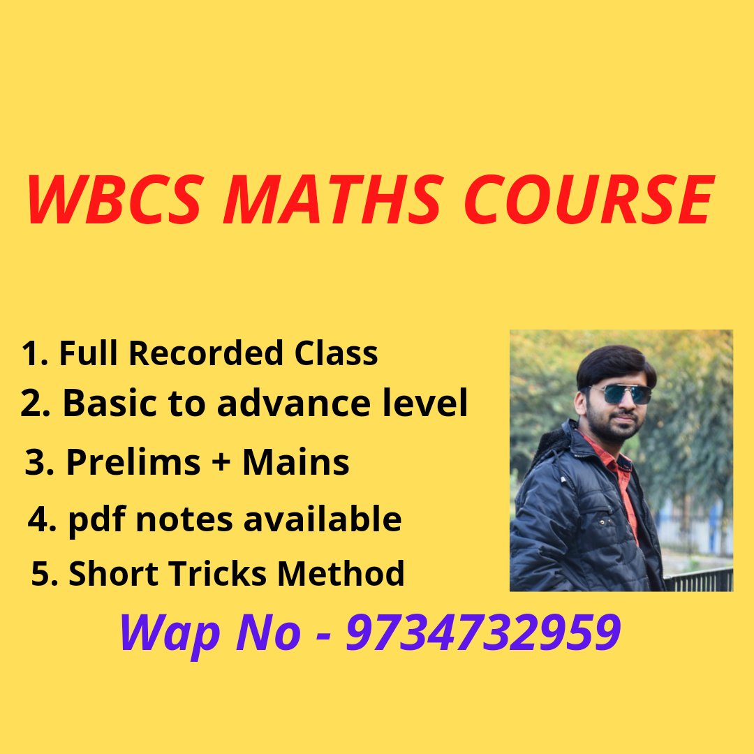 Wbcs_Maths's tweet photo. WBCS MATHS COURSE
https://t.co/n1GQFBzqvi

#wbcs #wbpsc #slst #wbtet #wbslst #wbssc https://t.co/iPuKFBx2ts