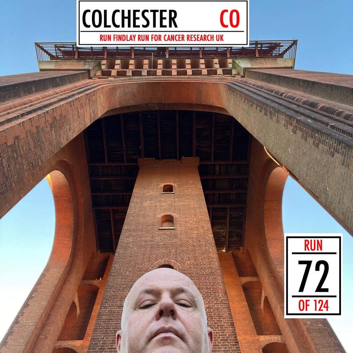RunFindlayRun's tweet image. Run 72 of 124  #RunFindlayRun for @CR_UK in every postcode UK. 

Yesterday was #Colchester from #colchestercastle #colchesterwatertower up and at it before the heat.

Most amaze coffee and amaze to say hello after so many years @victoriayumcake 

#running #run