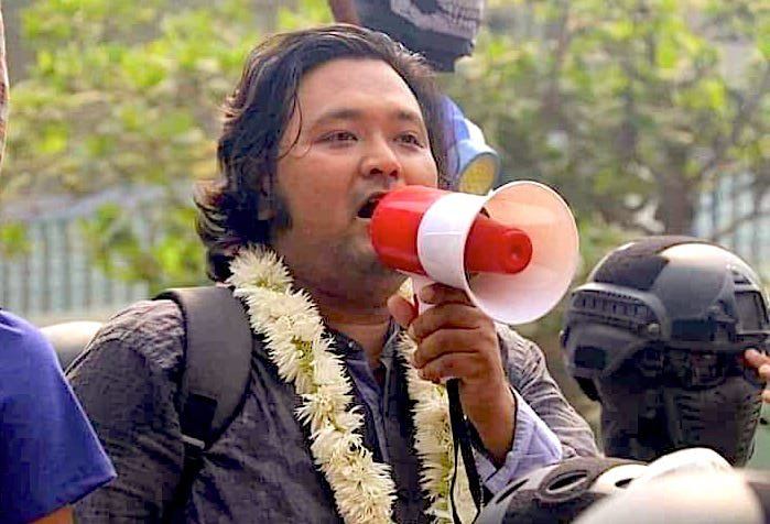 Wai Moe Naing, Sagaing's Monywa protest leader, was arbitrarily sentenced to 10 years in prison by a junta's court in Monywa prison on August 12.

#2022Aug13Coup #ReleaseTheDetainees #WhatsHappeningInMyanmar