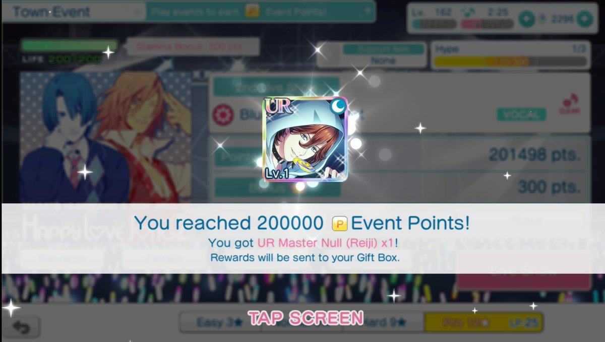 LylyEsp's tweet photo. I finally caught you Master Null ! ๐๐
#utapri #ShiningLive #townevent https://t.co/2NnMREuIBy