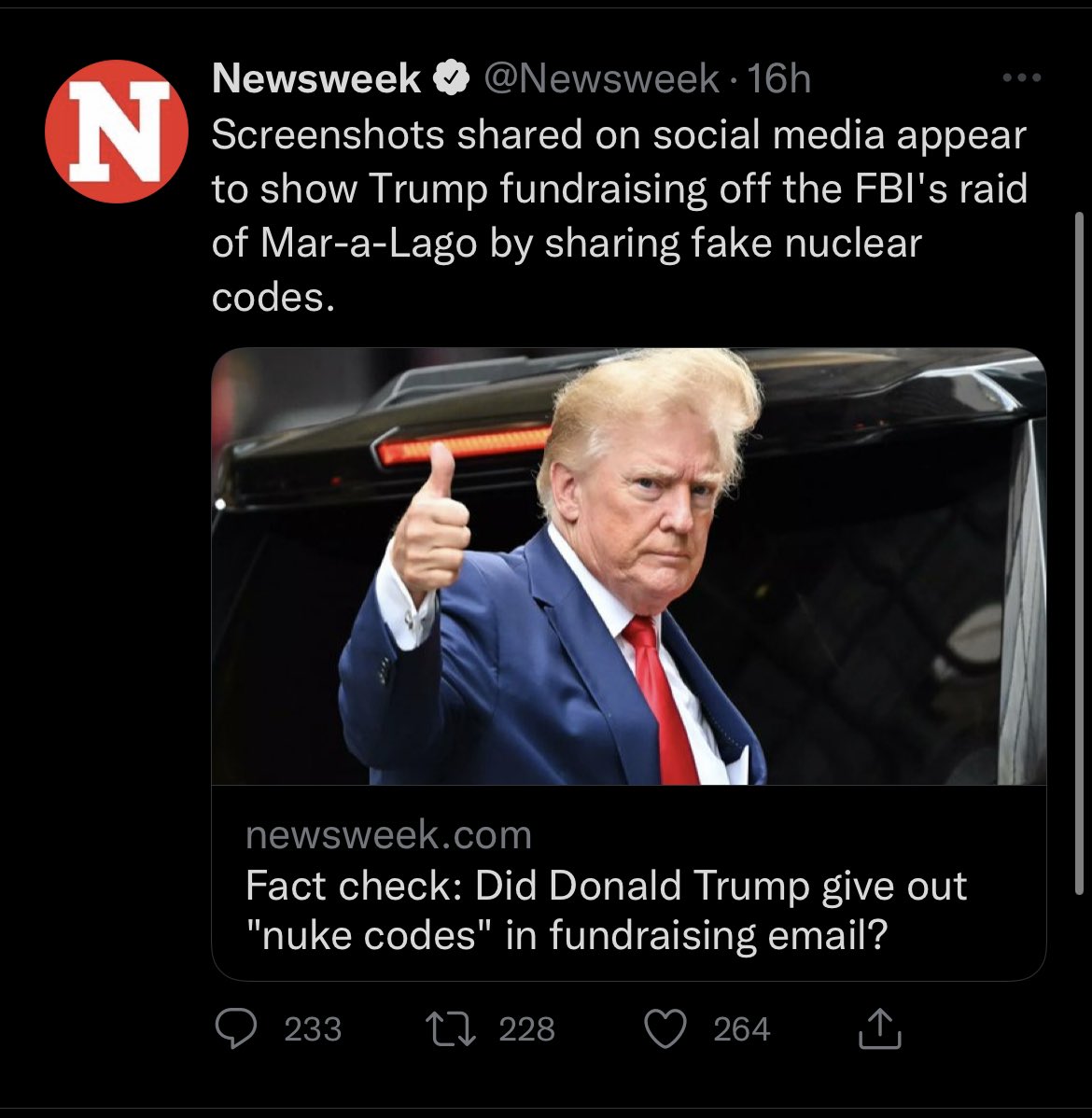 StacyScreams's tweet photo. The photo you used @Newsweek is premium level shade. 💅 https://t.co/ZXaCyvYR1E