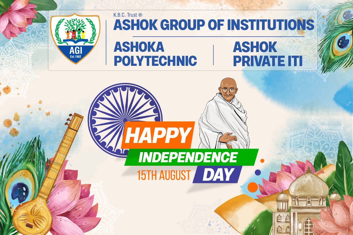 ashok_goi's tweet image. Wishing You all Happy Independence Day
.
.
.
#ashokgroupofinstitutions #ashokpolytechnic #ashokprivate #happyindependenceday2022 #happyindependenceday #independenceday #india #august #happy #thofjuly #freedom #th #independence