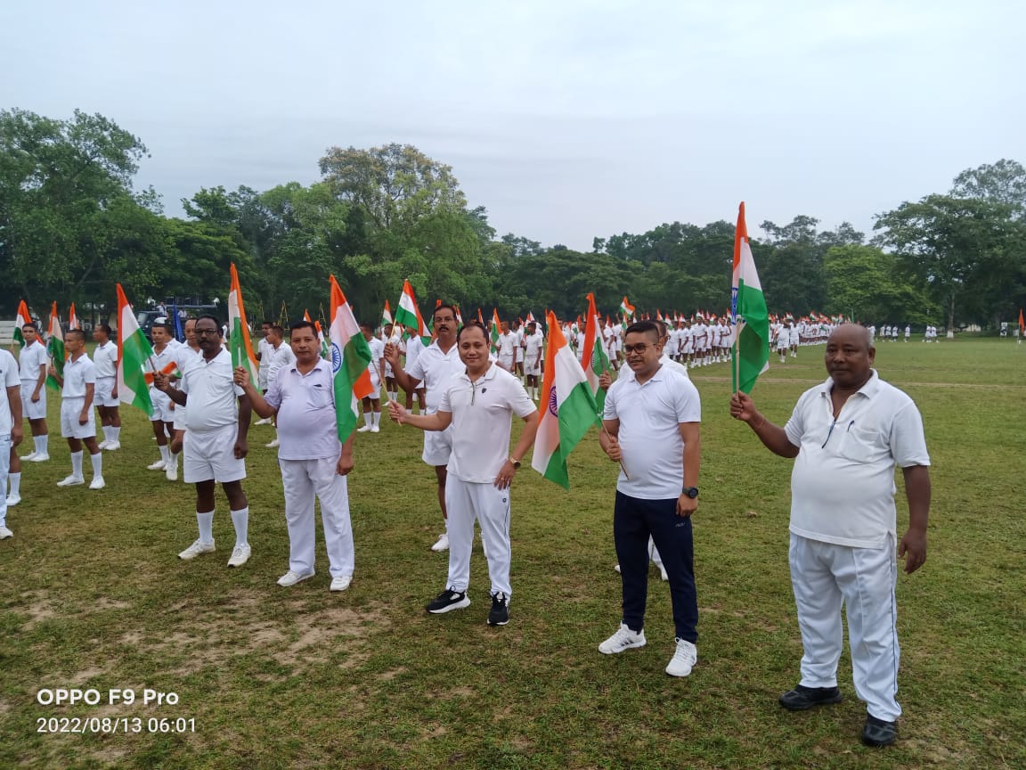 commandant11th1's tweet photo. Azadi ka Amrit Mahotsav,11th AP BN Dergaon,Assam,India https://t.co/mUWFUoOSkE