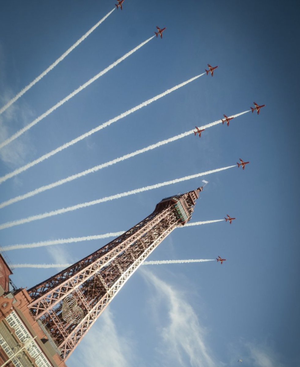 Grand_Theatre's tweet photo. #TODAY Blackpool Air Show returns! 

It's been a long three years but it’s back and we’re all waiting for for take-off! ✈️

🌞😎 Make sure you’re wearing #sunscreen50 

More details https://t.co/nKKtSarwEb

#RedArrows https://t.co/pgstu3Fb9S