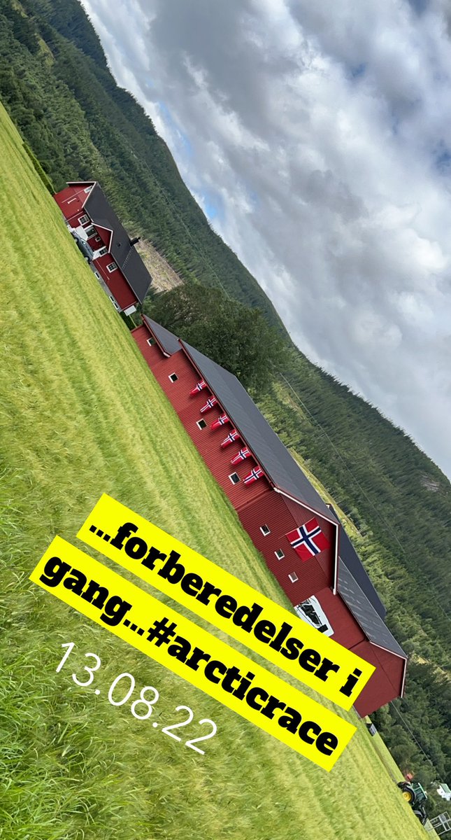 ….vi forbereder oss til <a href="/ArcticRaceofN/">Arctic Race of Norway</a>. Velkommen innom <a href="/SykkelTV2/">tv2sykkel</a> og <a href="/dago2_lauritzen/">Dag Otto Lauritzen</a>.