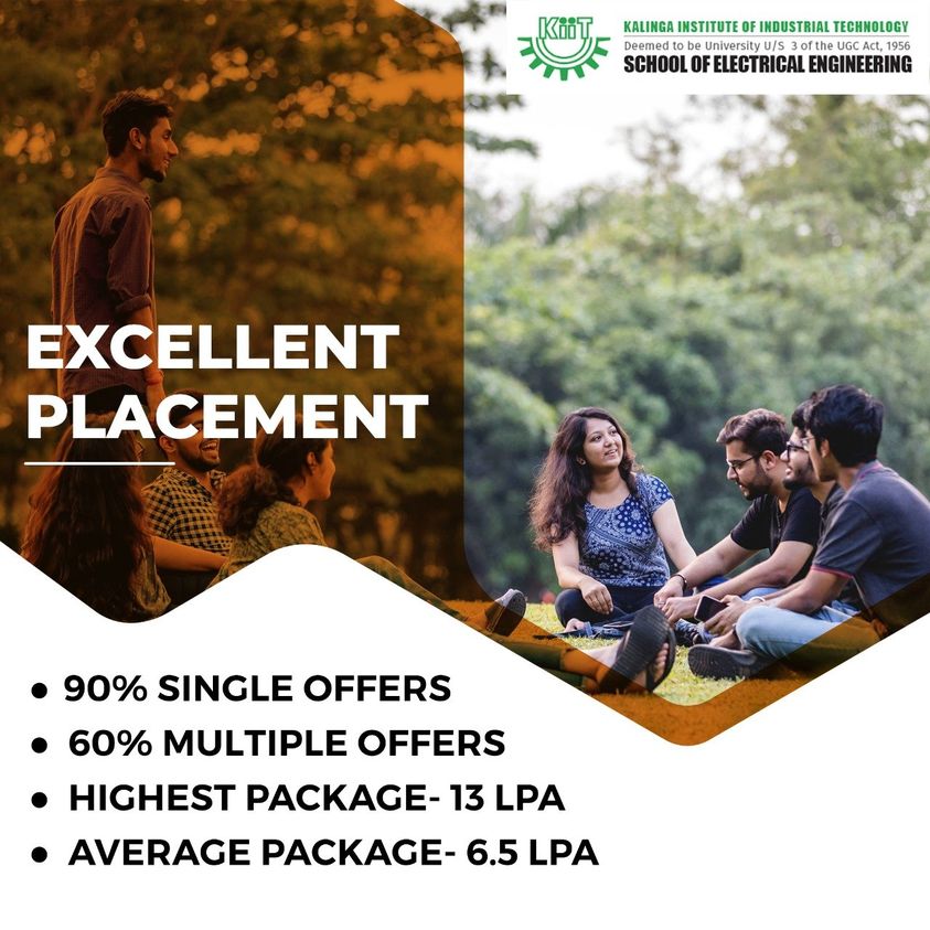 KiitSoee's tweet photo. School of Electrical Engineering has been acheiving impeccable placing record for past many years.The previous year was no different.
Contact us for admissions at https://t.co/azGAbaR2th
#electricalkiit #electricalengineering #kiit #Bhubaneswar #corebranch #Odisha #kiitplacement https://t.co/cnUZg5wXXi