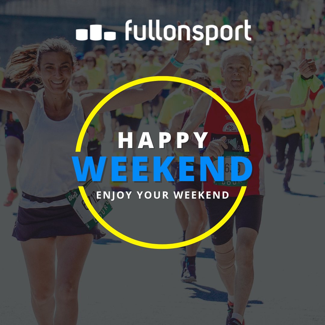 HAPPY WEEKEND!
No matter if you are enjoying relaxing weekend at home or taking on your next event, have a great weekend from Full On Sport 😃👍
buff.ly/3usQWJH