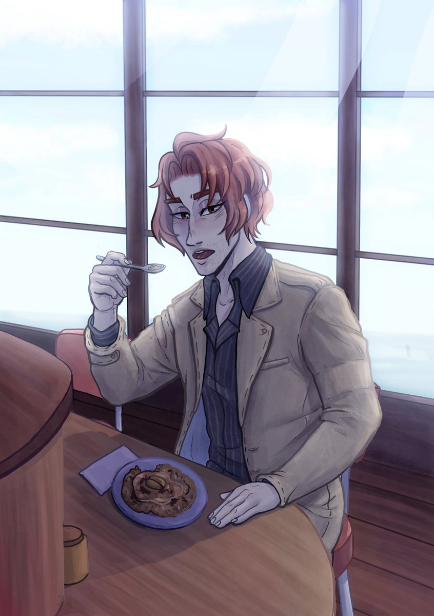 Sha_Lan_K's tweet photo. #BSD #BungouStrayDogs #OdaSakunosuke #DazaiOsamu #odazai 

Вместе карри вкуснее https://t.co/kYJCBithG7