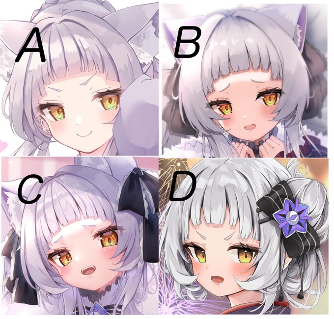どのちゃんの絵柄が好みですか…?(アンケート続いてツイートするのでぜひ答えていってください) 