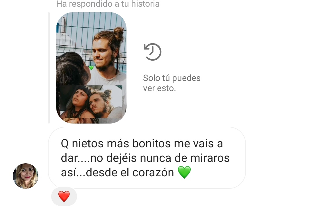 Jaracc11's tweet photo. No dejéis nunca de miraros así desde el corazón 💔 https://t.co/Ic2nYdc8qb