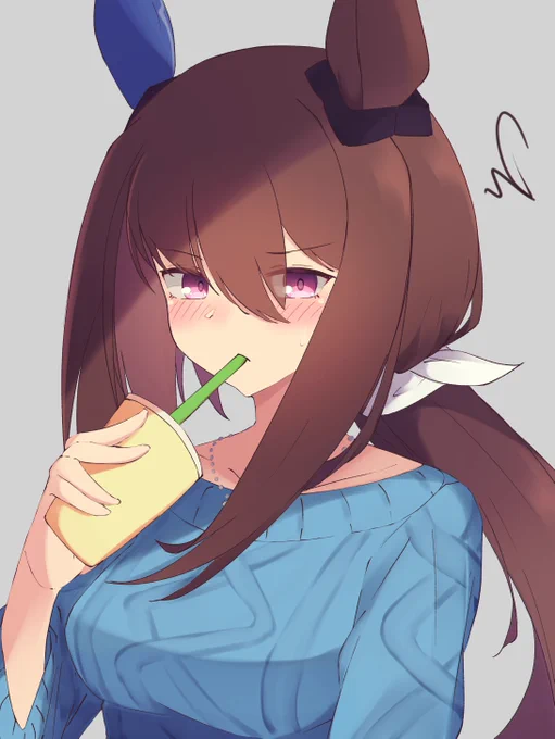 アヤベさん!!!!!!!!!!!!!!!!!!!!!!!!!!!!!!!何飲んでるの!!!!!!!!!!!!!!!!!!!!!!!!!!!!!!!#ウマ娘#アドマイヤベガ 