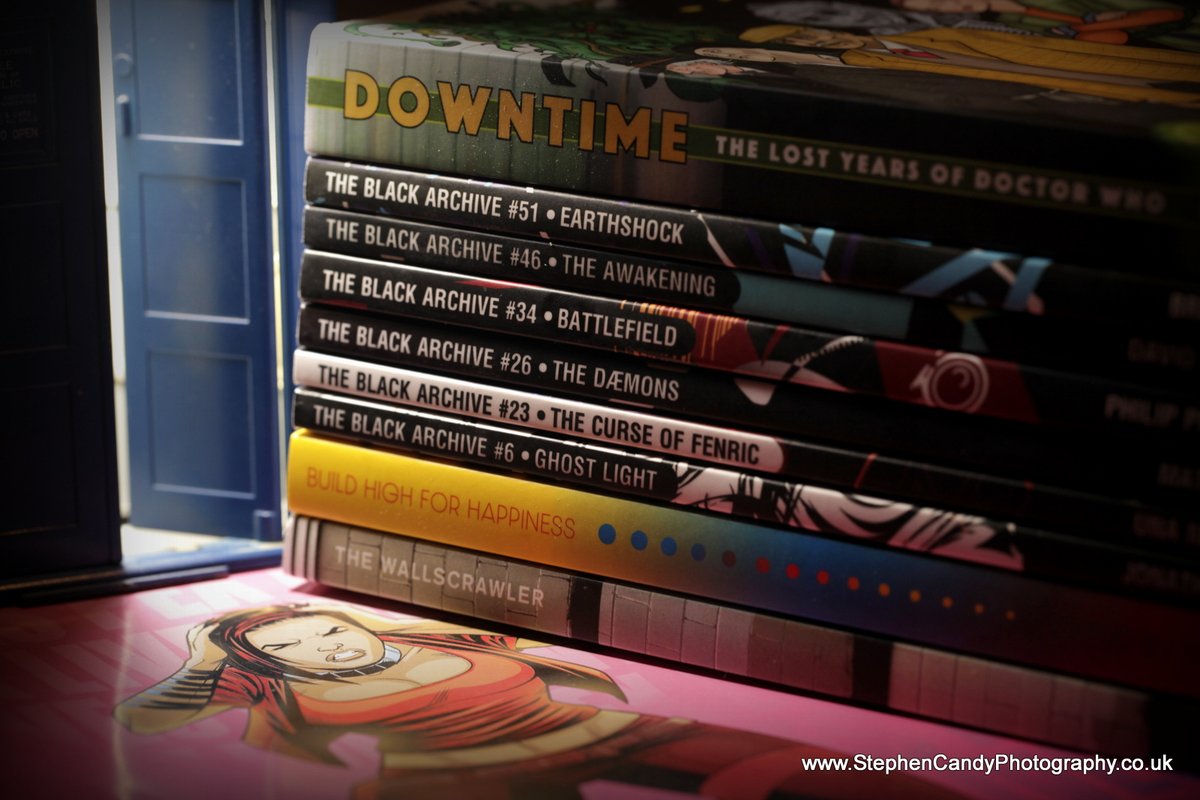 StephenCandy's tweet photo. Encouraged by @doctoryatt's tweet about his new anthology, I've taken the leap into @obversebooks' "Black Archive" - plus a return to "Paradise Towers" (which remains an all-time #DoctorWho favourite of mine.)
#BuildHighForHappiness https://t.co/30VU7muByp