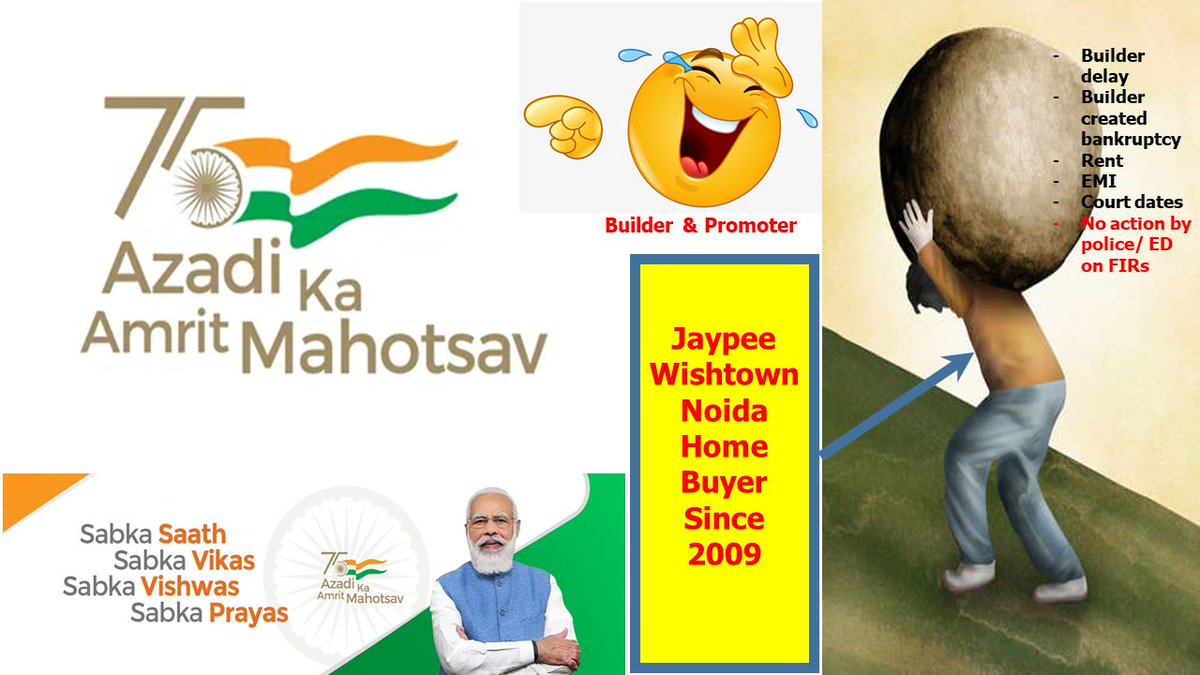 alok_chandna's tweet photo. @dir_ed What about 25000 crores and 25000 home buyers of JP WishTown Noida? @DelhiPolice @CPDelhi @EOWDelhi @myogiadityanath @CeoNoida @noidapolice @PMOIndia @narendramodi @AmitShah @nsitharaman @yadavakhilesh @ArvindKejriwal #savejpwishtown 🙏🙏🙏🙏
Please have mercy on 2 FIRs! https://t.co/86kah168sF