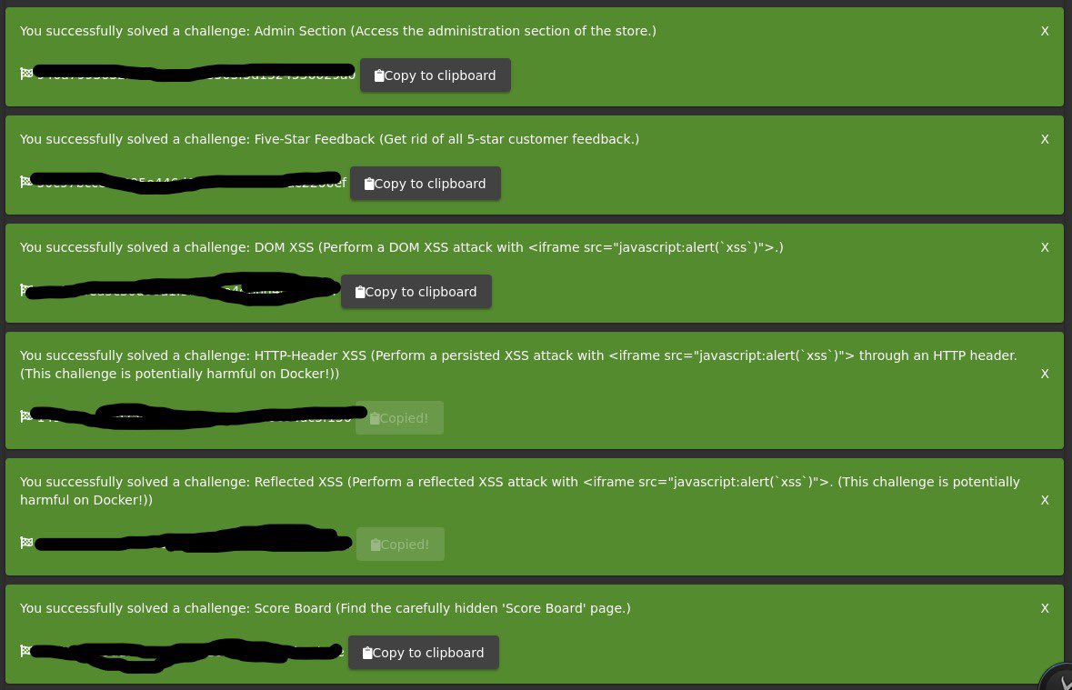 CyBeR_WaYn3's tweet photo. #100DaysOfHacking #20
When it works it works 😀😀😀
I never want to experience a day like yesterday again in a hurry…
#owasp #owaspjuiceshop #cybertraining #cybersecurity #parrot #parrotos #parrotsecurity #linux #websitehackingfundamentals https://t.co/4rlGAEaZ6U