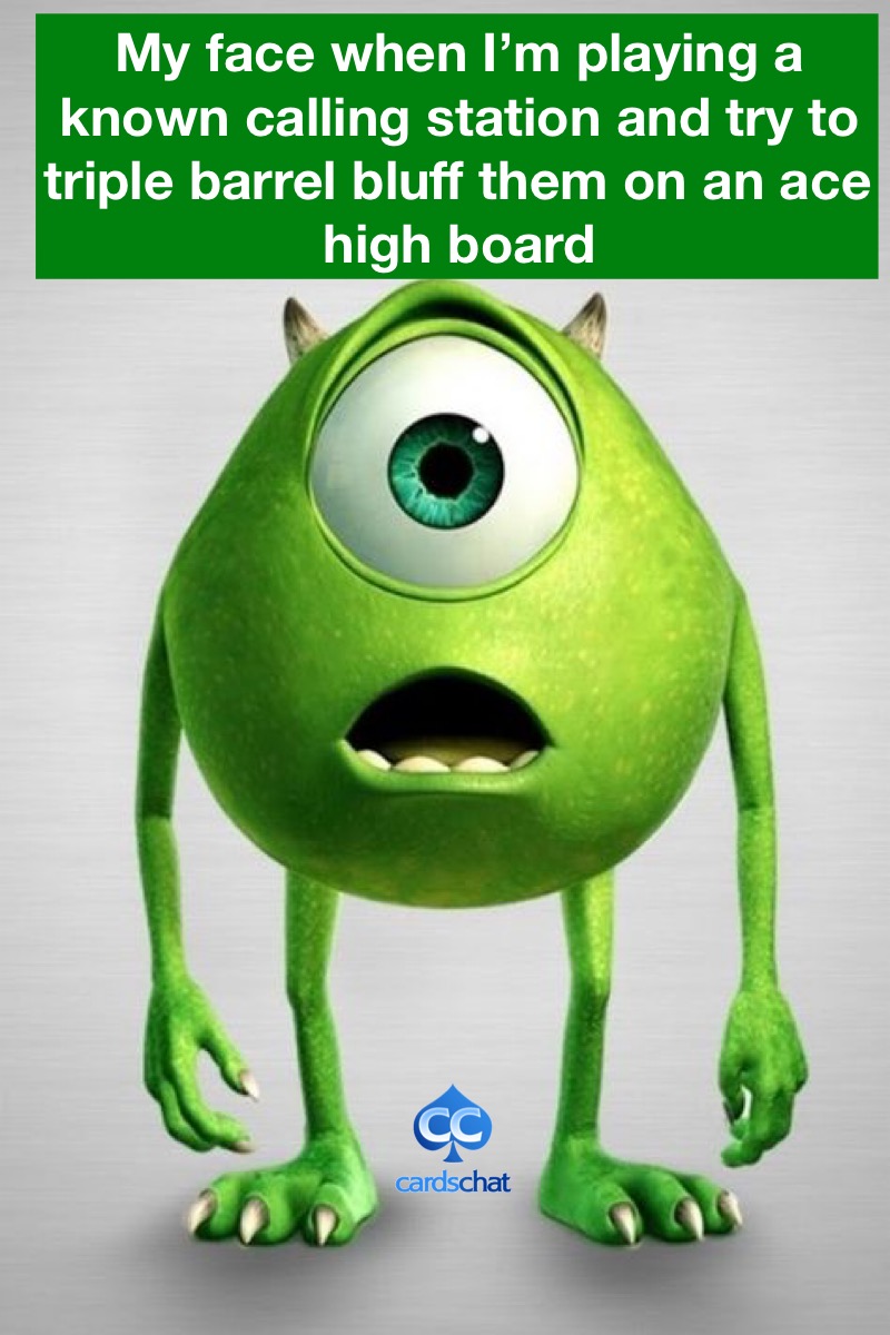 CardsChat's tweet image. What not to do in poker. #pokerlife #mistakesweremade