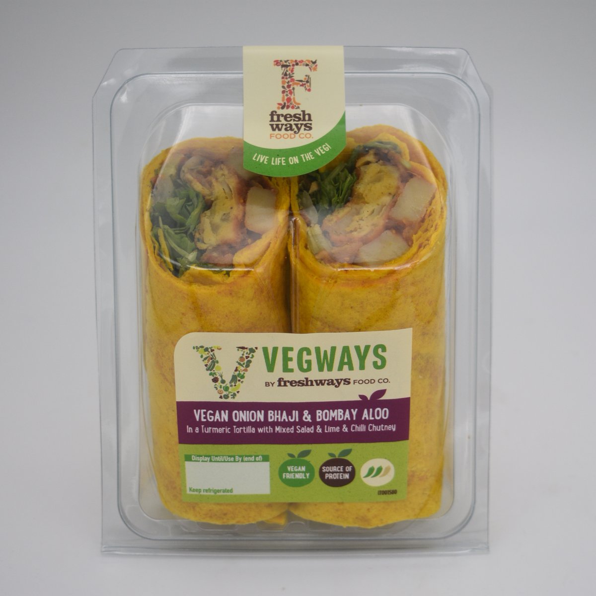 FreshwaysFoodCo's tweet photo. Did you know #Freshways was Irelandβs first certified #vegan food-to-go? Our #Vegways range was designed to satisfy everyone from the most committed vegan to the sandwich-loving flexitarian.
#veganwrap #veganfoodtogo #veganrange #wrap https://t.co/F865gxpRaz