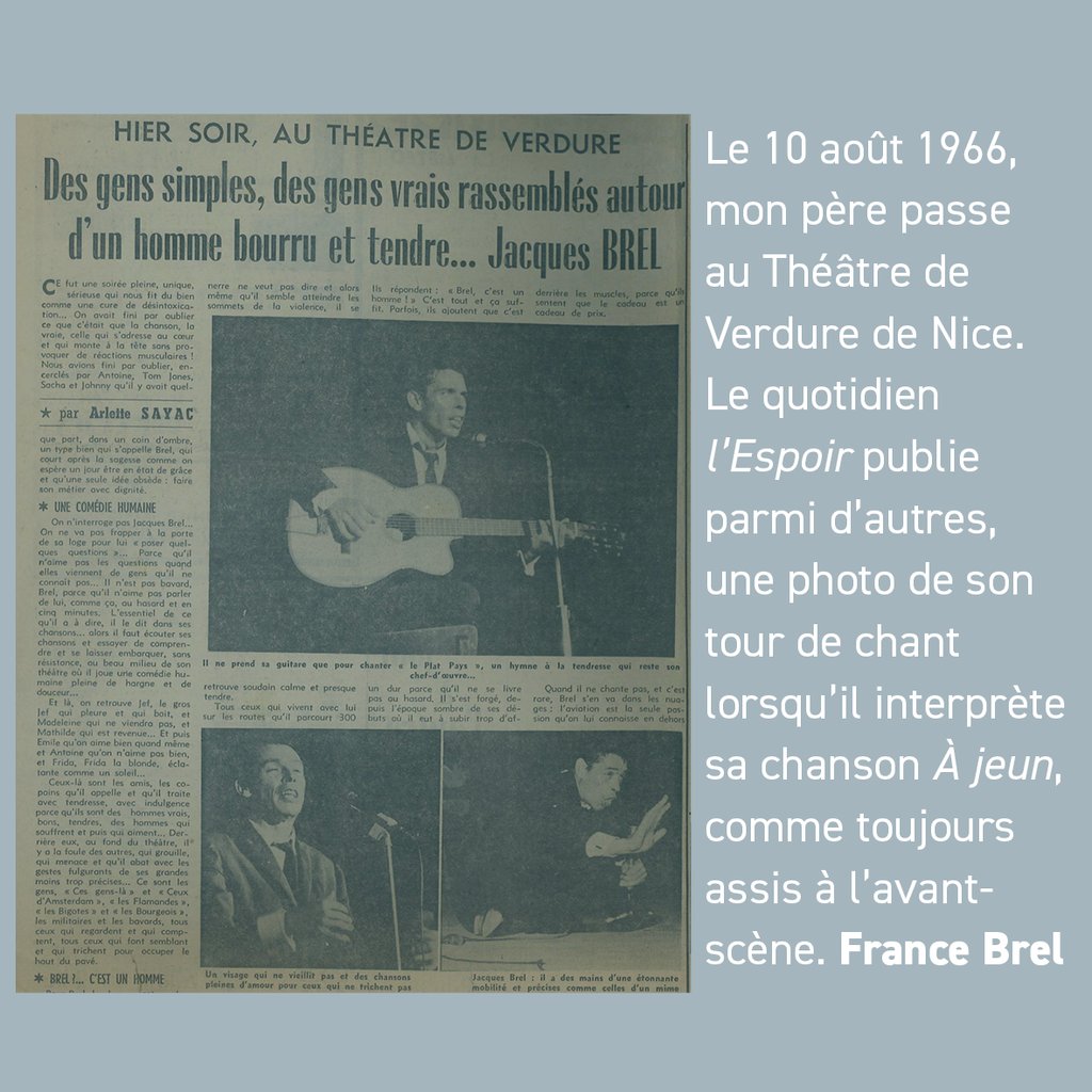 FondationBrel's tweet photo. https://t.co/e5LCwjWXG2
