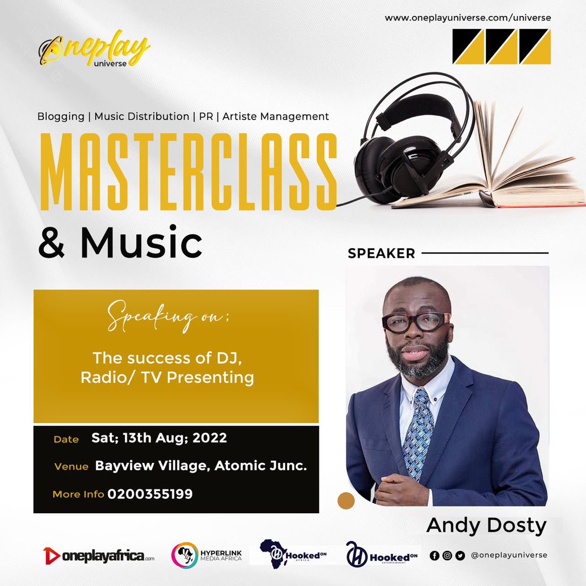 itsfusetv's tweet photo. Today is #Oneplayuniverse Masterclass and Music
Venue: Bayview Village 
Time:11am to 5 pm
Register at the gate. https://t.co/K8Y0L3Feiw