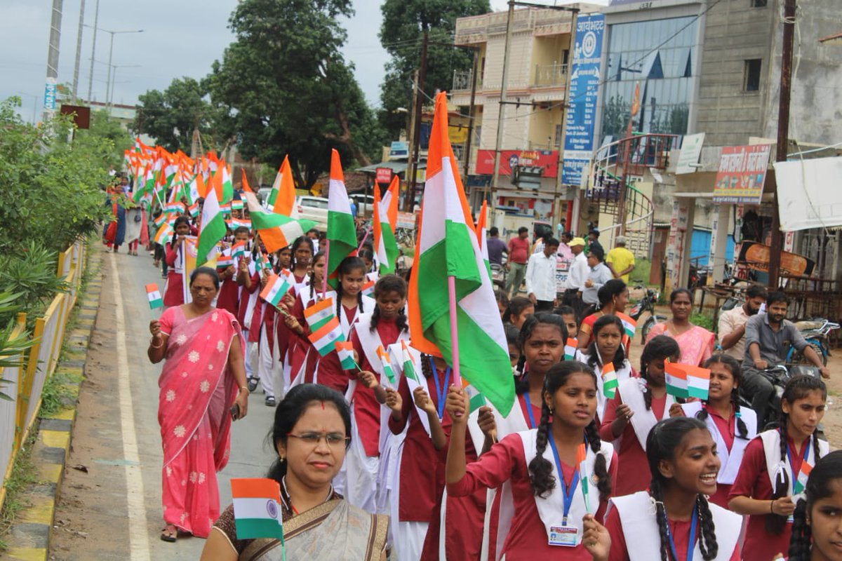 KDeokiran's tweet photo. Har ghar Tiranga raliy https://t.co/2FE6V3Dfhv