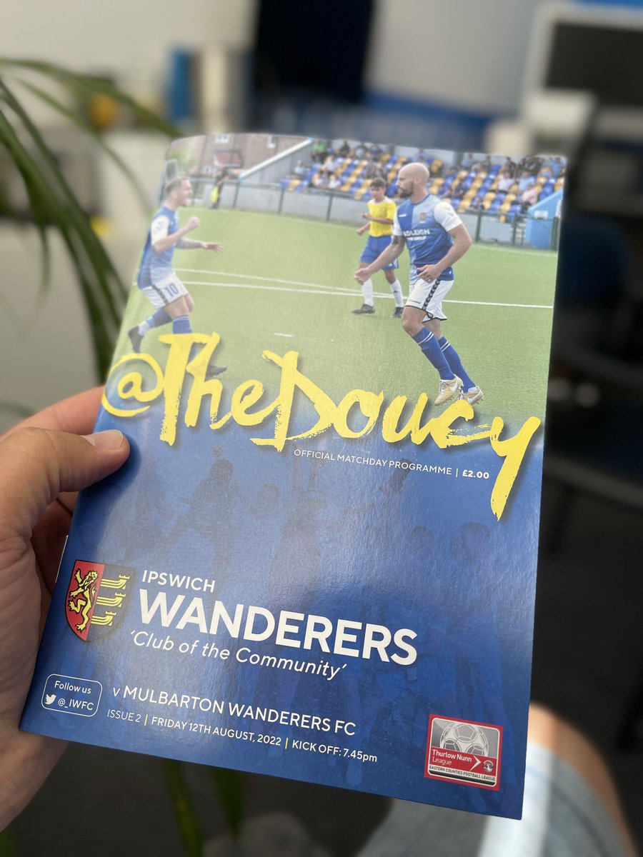 CheneryCreative's tweet photo. All sold out last night at @_IWFC. We offer a postal subscription. Email iwfcmerchandise@chenerycreative.com for info!
#footyprogs #nonleague #nonleaguefootball #programmecollectors @NonLeagueCrowd @NonLeagueNews @NonLgeProgs @NonLeaguePaper @NonLeagueBall @SuffolkNLP @GreenUn24 https://t.co/2lfIunomwQ