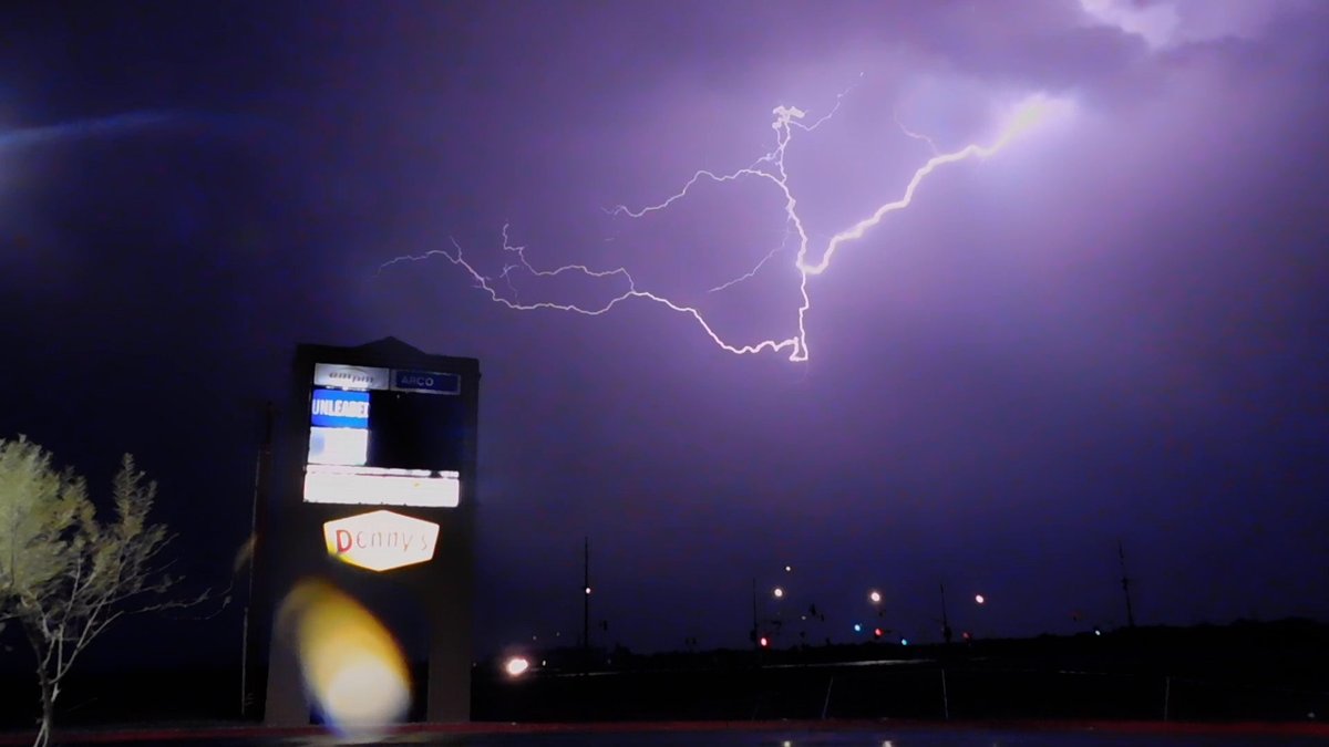what a spectacular show in the sky tonight in thermal