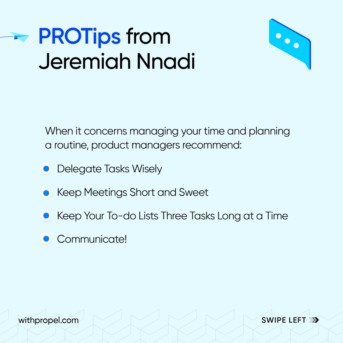 WithPropel's tweet photo. Jeremiah Nnadi is a Product Fellow at Wellthi, an embedded social finance software designed to help institutions increase the lifetime value of customers.
#GrowWithPropel #GrowWithoutBorders https://t.co/pQVg8aCHYK