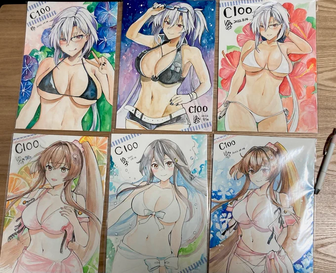 【c100手書きA4イラストボード頒布のお知らせ】

•先着一限
•頒布価格 3000円

•12時〜14時の間、ご希望の方はお名前記入承ります
※午前中は混雑が予想されますので、大変お手数ですが一旦ご購入頂き、午後に再度お越しくださ

※先着一限ですが、12時以降残っていた場合は追加ご購入頂けます。 