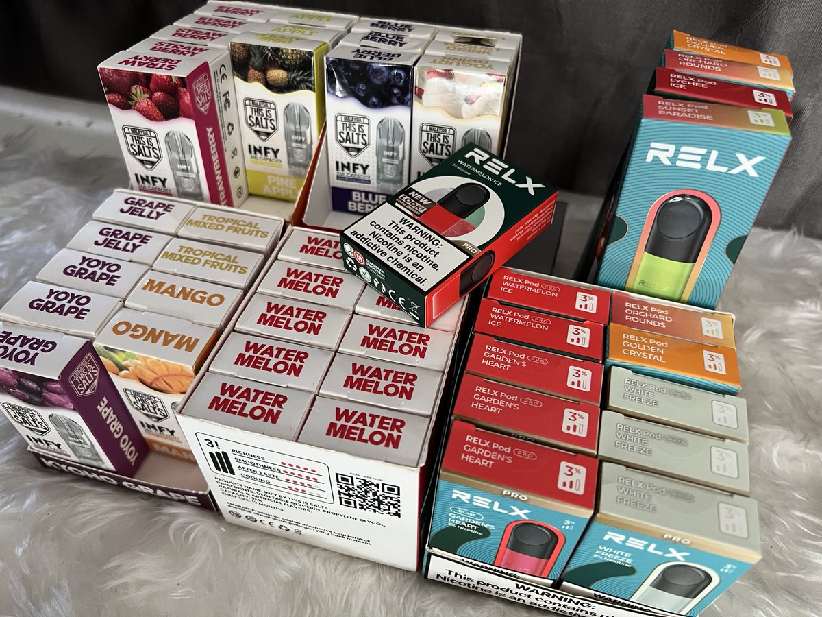 bb0205pp's tweet photo. ขายหัวพอต relx infi/infy หัวละ 125- 🏷เท่านั้น 10 หัวขึ้นไปหัวละ 120-
🛵มีส่งแกรป ต้นทางปากน้ำ สมุทรปราการส่งเร็ว ส่งจริง
📦ค่าส่งเหมาๆ 40-   ซื้อ5 หัวส่งฟรี 
#หัวพอตราคาถูก #หัวพอต #หัวrelx #relxinfinity #พอตrelx #relxราคาถูก #บุหรี่ไฟฟ้า #พอต #RELX #หัวใสinfy #หัวjues https://t.co/G5woMzURgN
