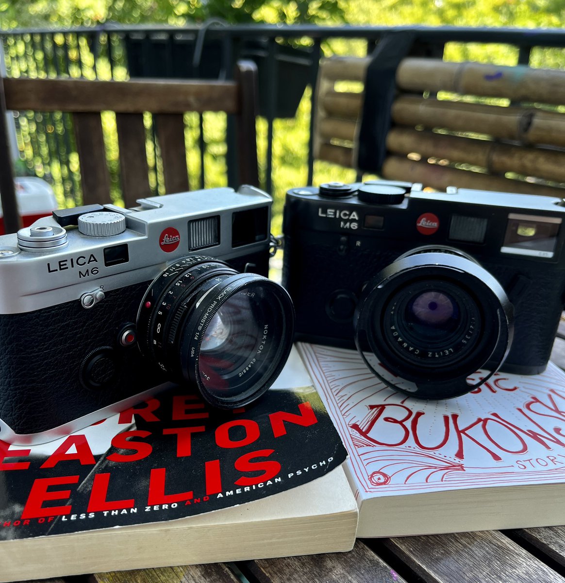 Which color do you like best? #leica #leicam6 #ilovethemboth