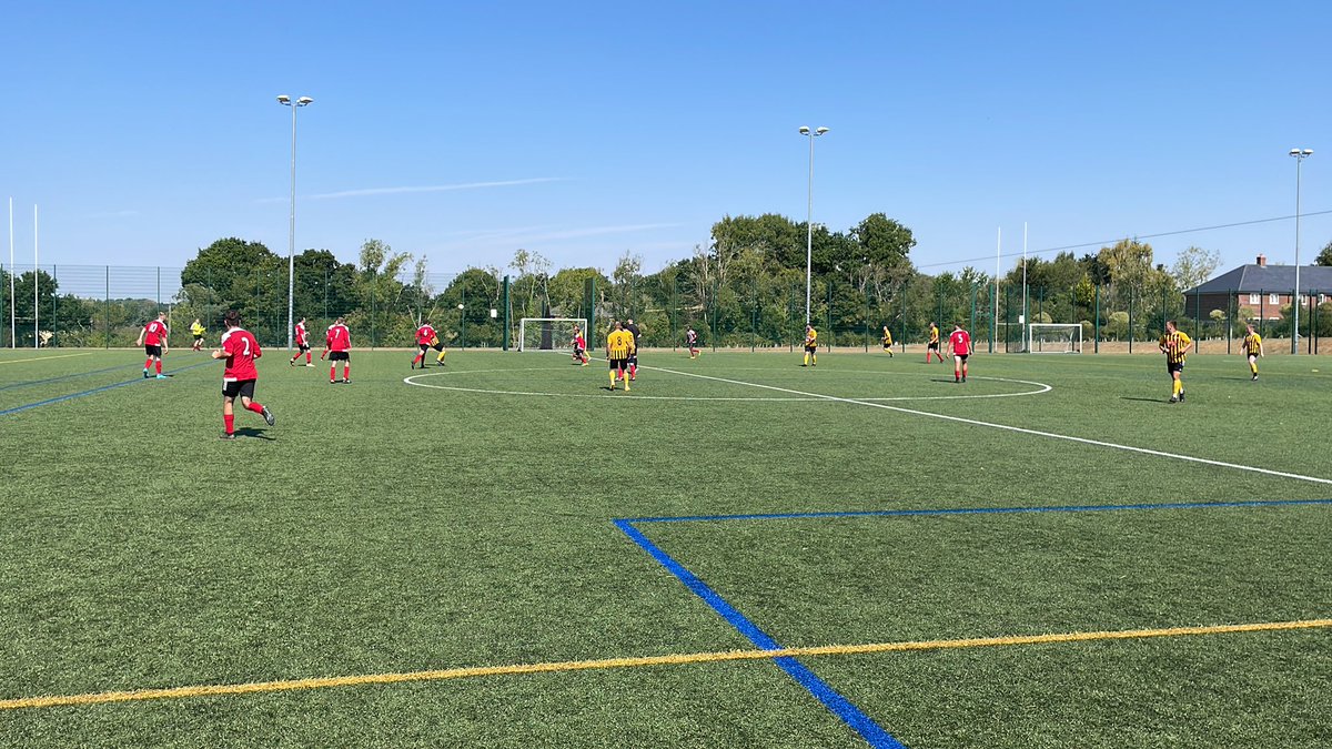 20 minutes in and it’s 1-0. Ash with the finish after good okay from two of the new boys!