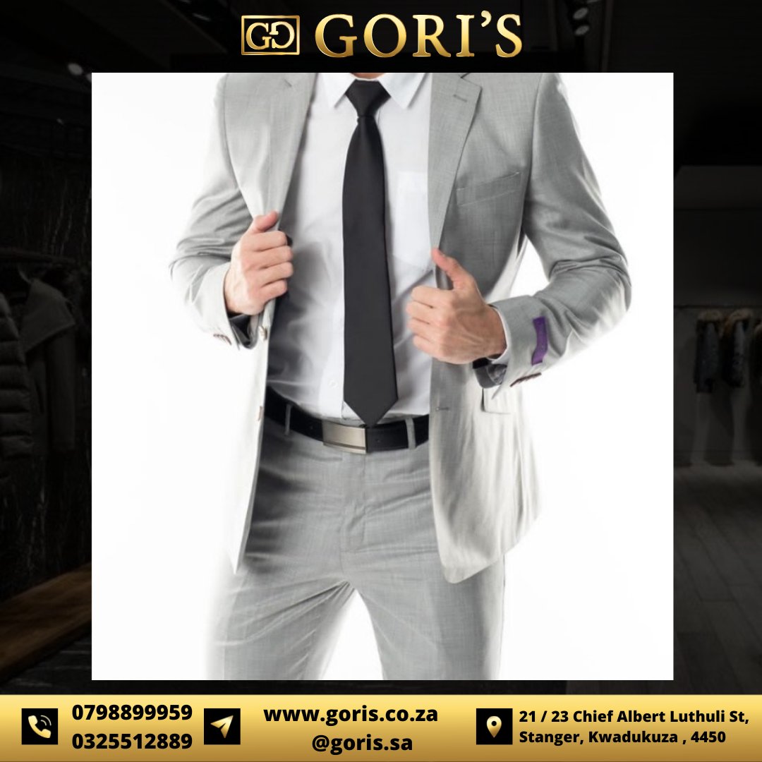 GorisTm's tweet photo. '..... Classy suits &amp; a Birthday suit are not the same thing ' 😉 @GorisTm

Brand Name : MARCO BENETTI 
#marcobonetti #marcobonettisuits #classysuits #stylishsuit @fwdtrading  

➡️📞 🛒🔥🌏⬇️

GORI'S ™
🏢 21 - 23 Chief Albert Luthuli Street, Stanger - Kwadukuza  
📲0798899959 https://t.co/HH75UyJDxG