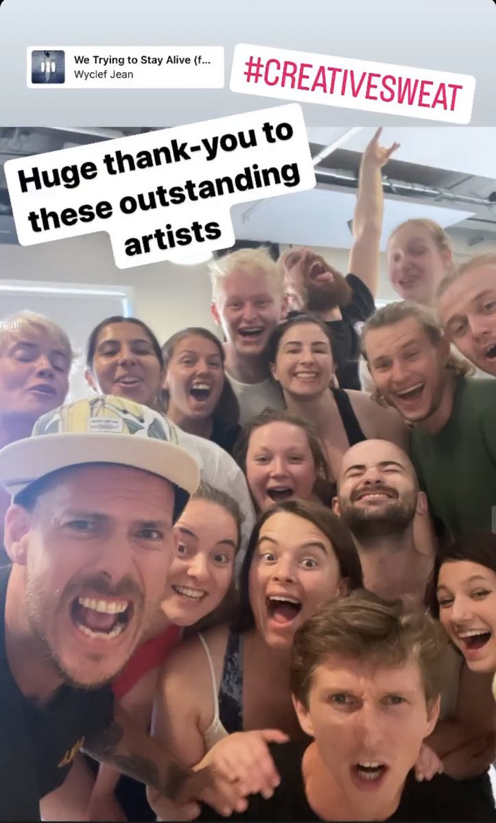 Amber Wadey (@amber_wadey) on Twitter photo I ache all over but boy have I missed being in a room bubbling with creativity! Thank you so much @gav_inmaxwell & <a href="/_wtownsend/">William Townsend</a> for another wonderful #CreativeSweat 🥵 with some gorgeous humans 💃🏼<a href="/gym_jam_theatre/">GymJam Theatre</a> 💛🖤 I ache all over but boy have I missed being in a room bubbling with creativity! Thank you so much @gav_inmaxwell & <a href="/_wtownsend/">William Townsend</a> for another wonderful #CreativeSweat 🥵 with some gorgeous humans 💃🏼<a href="/gym_jam_theatre/">GymJam Theatre</a> 💛🖤