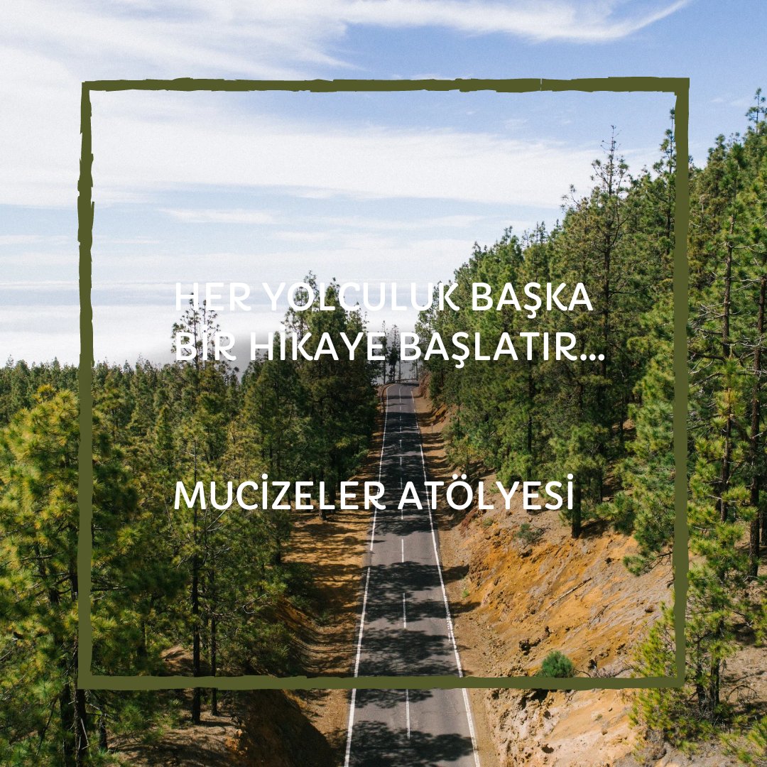 Her yolculuk başka bir hikayeyi başlatır.

#yolaçık