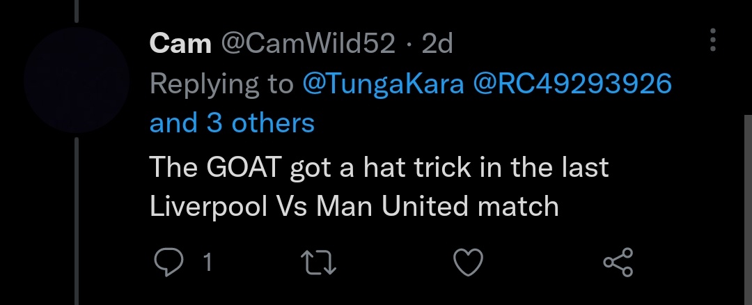CamWild52's tweet photo. @Always_RedLFC @TungaKara @RC49293926 @Julianphilp2 @NOT_MOTD Fucking hell 🤦‍♂️try again... https://t.co/eG5ilSy58A