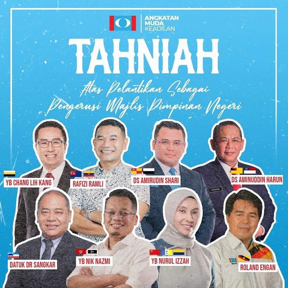 geraldhansisaac's tweet photo. Tahniah diucapkan di atas pelantikan sebagai Pengerusi Majlis Pimpinan Negeri Parti Keadilan Rakyat.

Semoga dapat terus memperkuat jentera parti di peringkat negeri dalam persediaan menghadapi PRU 15. Selamat berkhidmat! https://t.co/rHbk3tEBYV